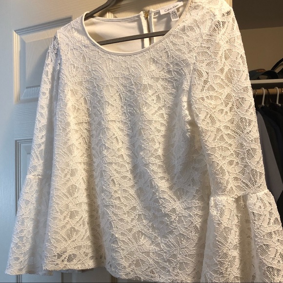 Calvin Klein Tops - Today Only CCO‼️‼️Calvin Klein Lace Blouse